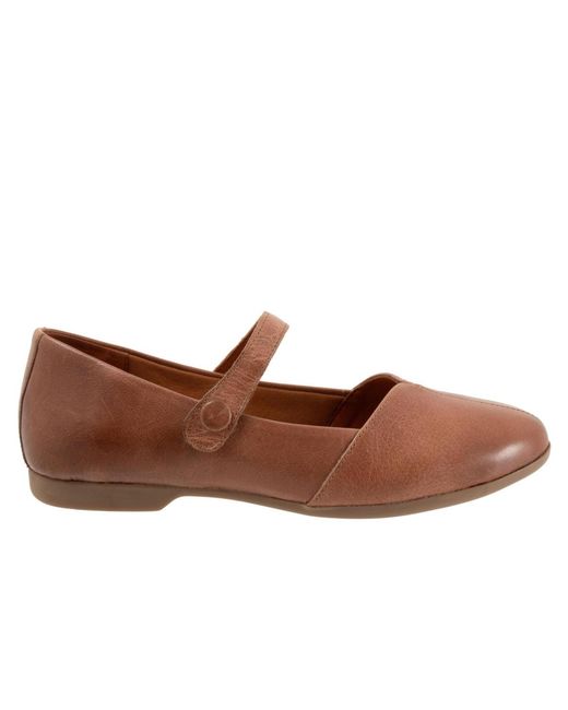 Trotters Brown Irene Flat
