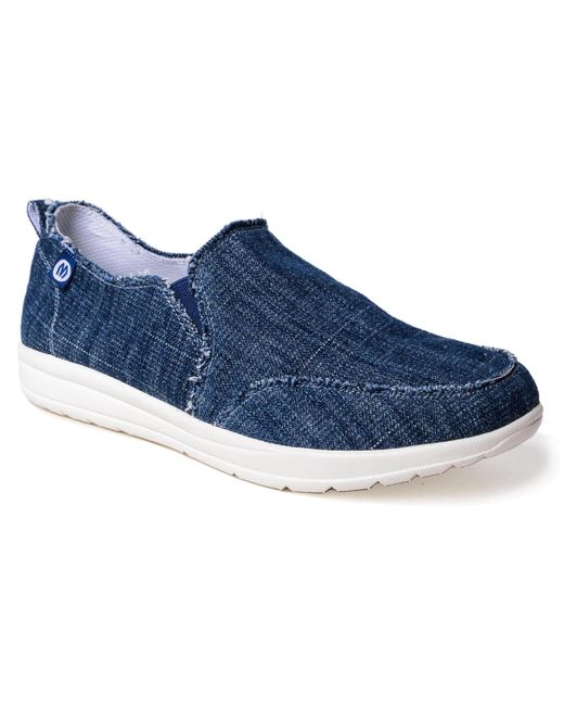 Minnetonka Blue Expanse Slip-on Shoes