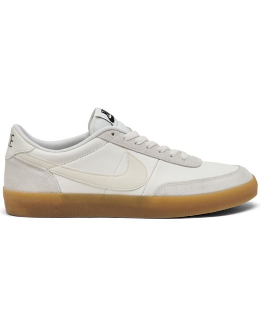 Nike White Kill Shot 2 Leather Casual Sneakers From Finish Line for men