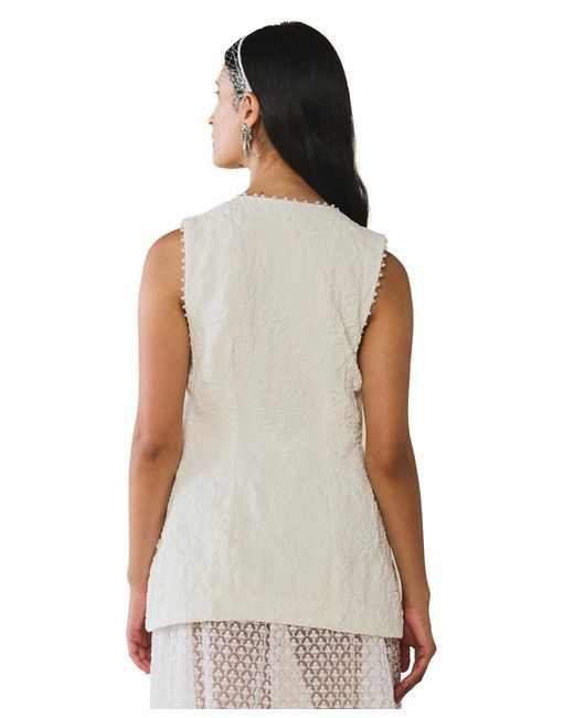 Eddy White Alexa Top
