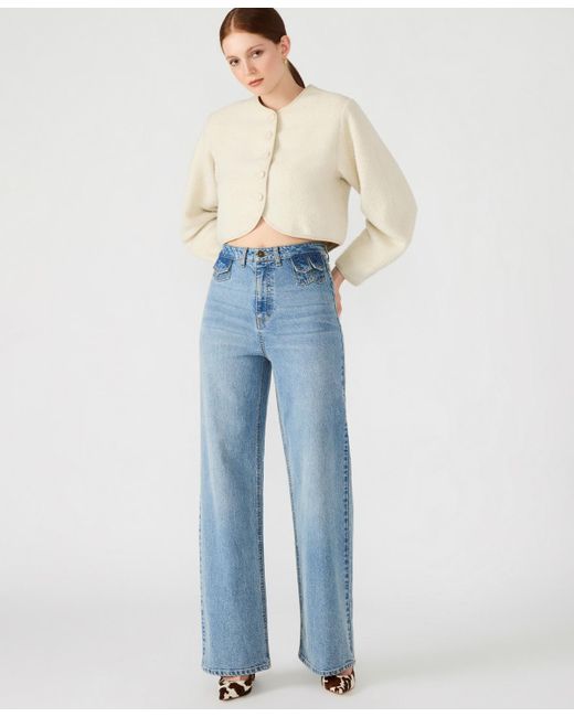 Steve Madden Blue Geraldine Boot-cut Jeans