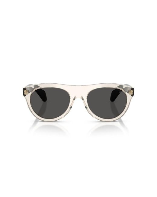 Moncler Multicolor Oval Sunglasses