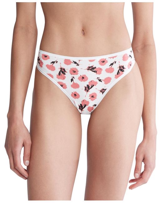 Calvin Klein Pink Cotton Form Bikini Underwear Qd3644