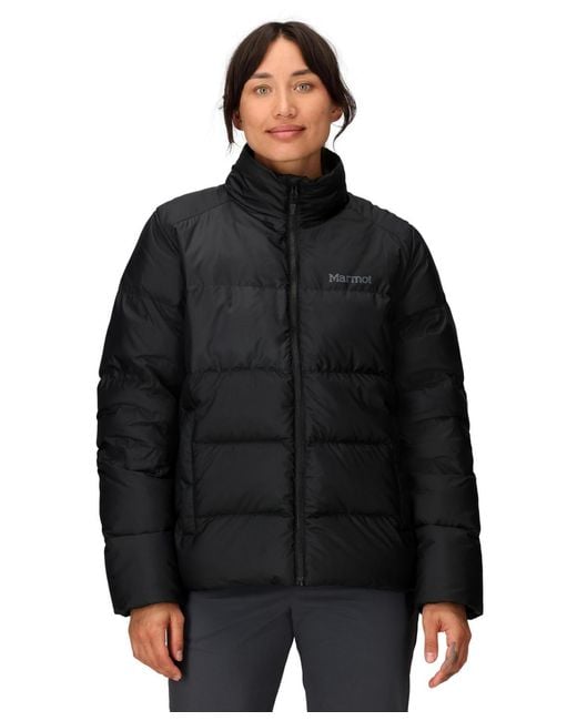 Marmot Black Guides Down Puffer Jacket