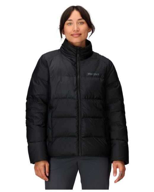 Marmot Black Guides Down Puffer Jacket