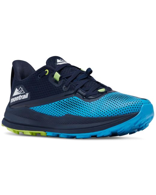 Columbia Blue Montrail Trinity Fkt Trail Running Sneakers for men