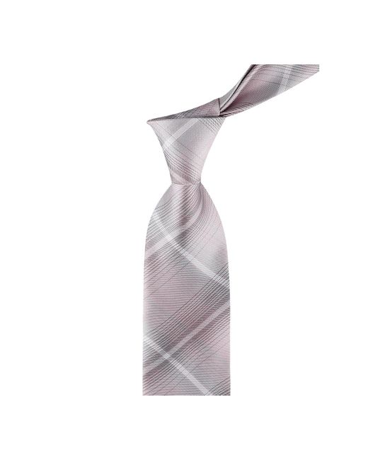 Calvin Klein Purple Davina Plaid Tie for men