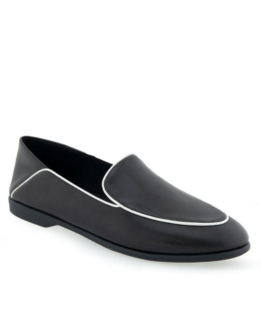 Aerosoles Black Bay Tapered Loafers