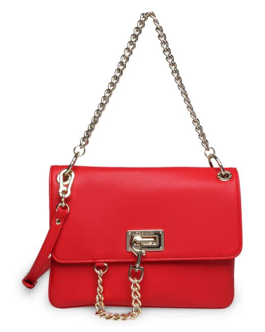 Steve Madden Synthetic Bhearst Shoulder Bag in Red | Lyst