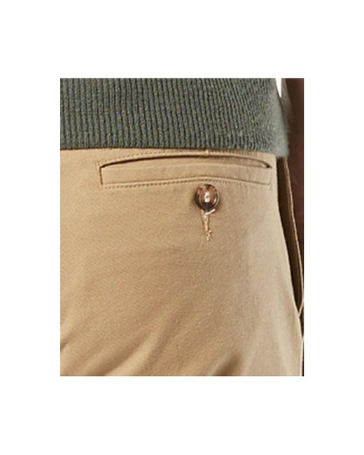 men's workday smart 360 flex straight fit khaki stretch pants