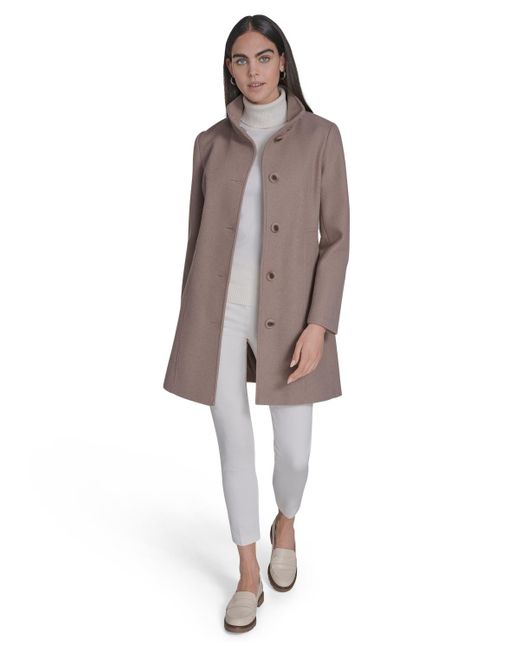 Calvin Klein Brown Walker Coat