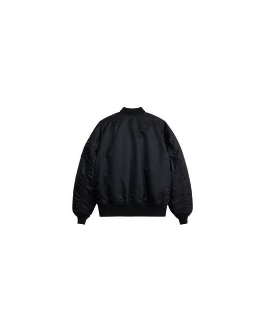 Alpha Industries Black Big & Tall Men Ma-1 Mod Flight Jacket for men