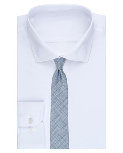Alfani Blue Bennett Slim Tie for men