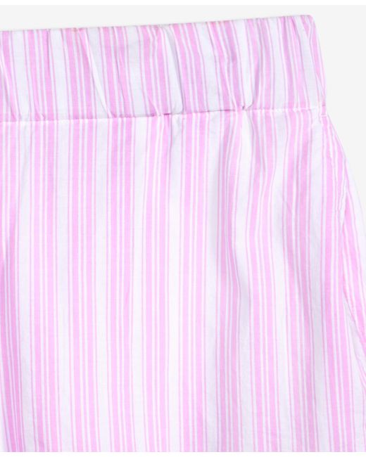 On 34th Multicolor Multi Stripe Pull-on Shorts