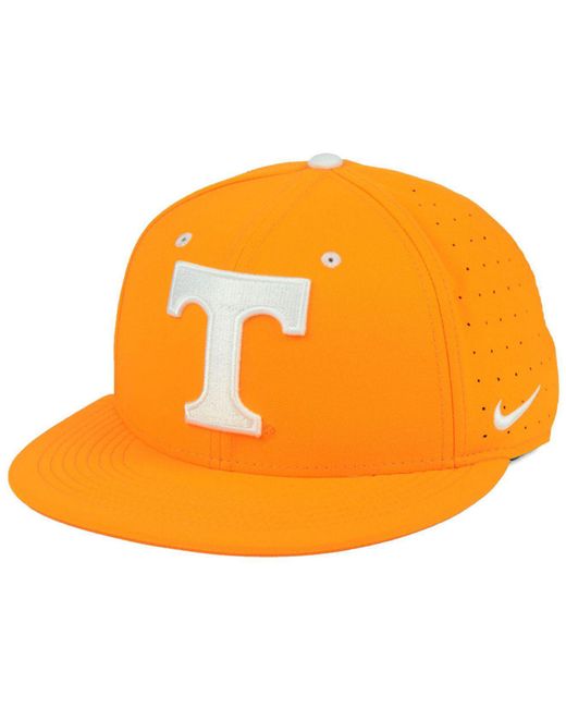 Nike Orange Tennessee Volunteers Aerobill True Fitted Baseball Cap for men