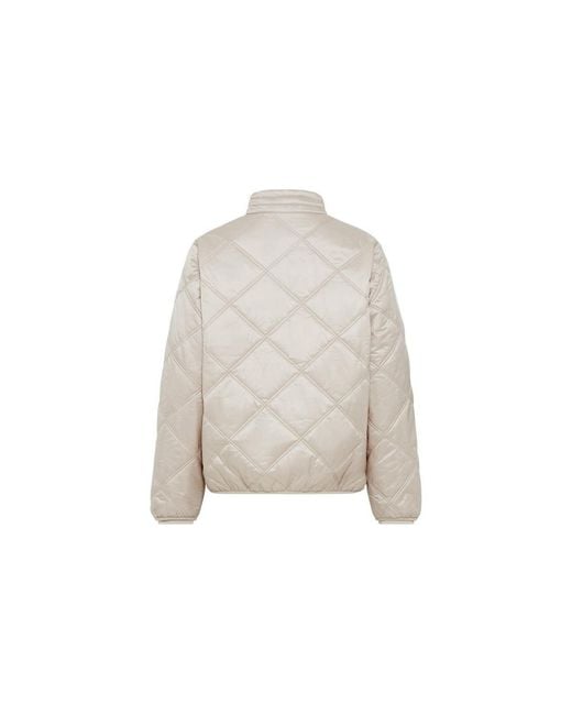 Olsen Natural Diamond Quilted Jacket