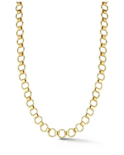 Rachel Zoe Metallic Plated Bold Chain Link Necklace
