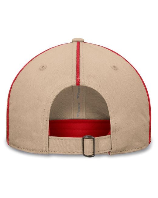 Fanatics Pink New Jersey Devils Heritage Setoff Adjustable Hat for men