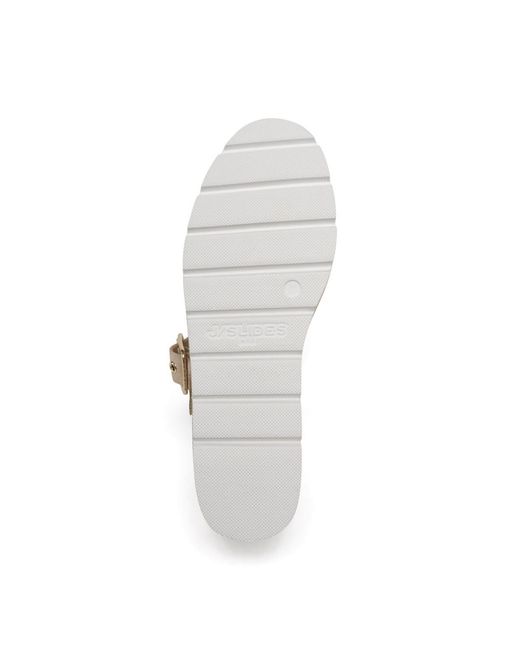 J/Slides White Penny Sneaker
