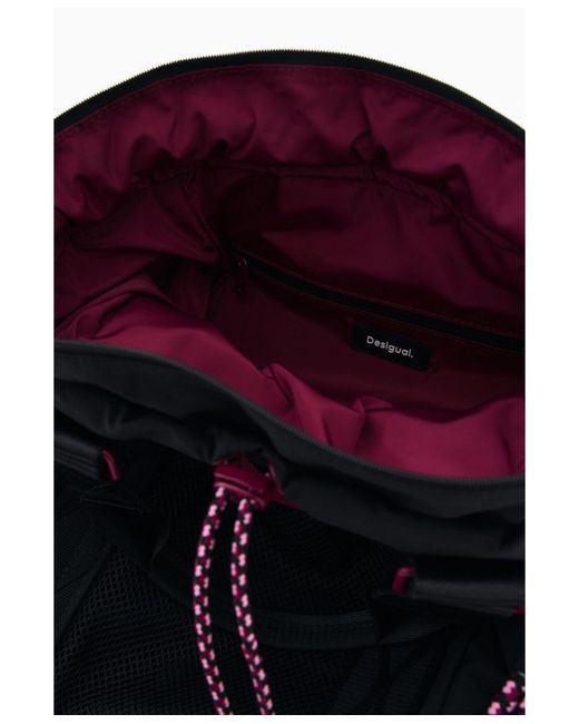 Desigual Black Medium Backpack
