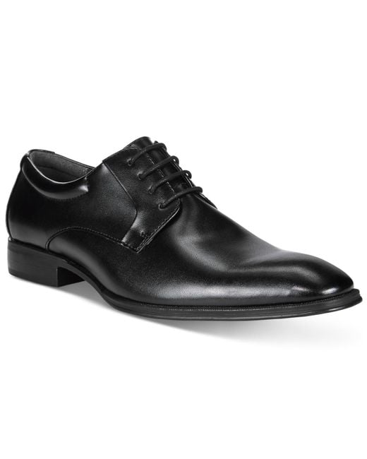 Alfani Black Men's Andrew Plain Toe Derbys for men