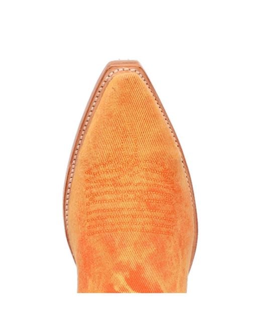 Dingo Orange Big Easy Denim Boot for men