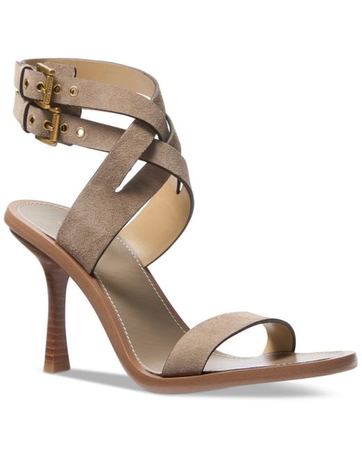 Michael Kors Metallic Michael Irene Stiletto Sandals