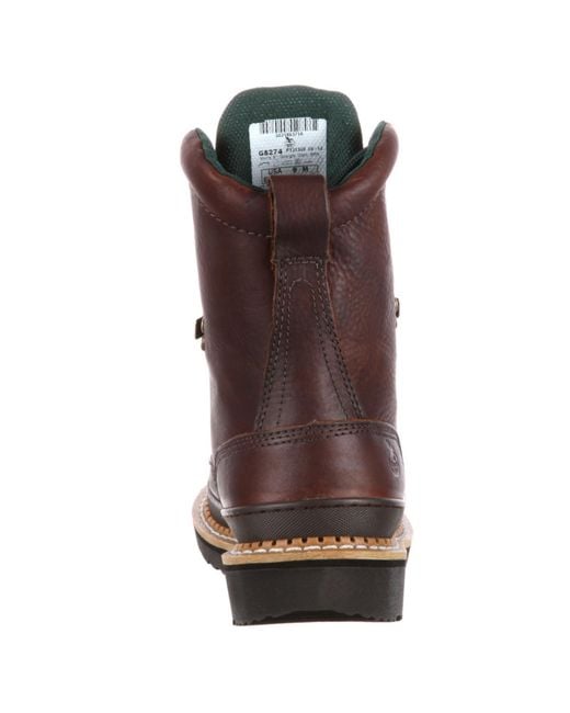 Georgia Boot Brown Georgia Giant Work Boot for men
