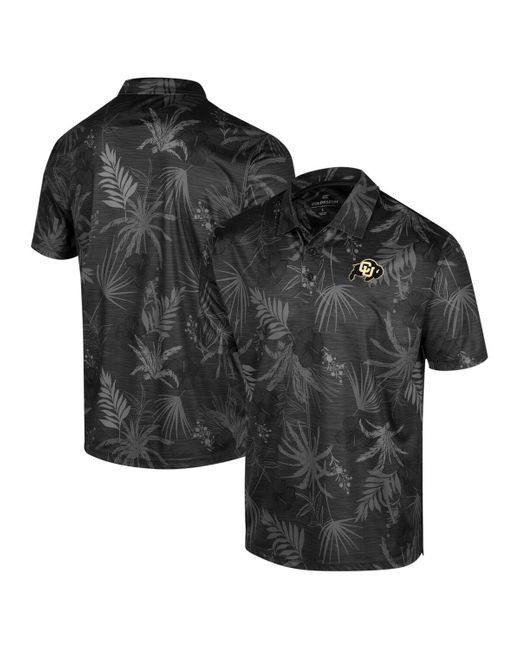 Tommy Bahama Black Chicago White Sox Big Tall Miramar Blooms Polo for men