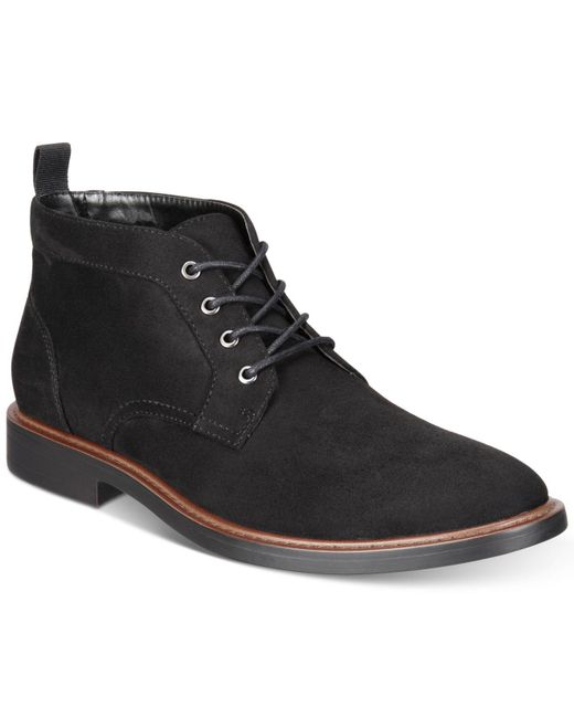 Alfani Black Aiden Chukka Boot Created For Macy's for men