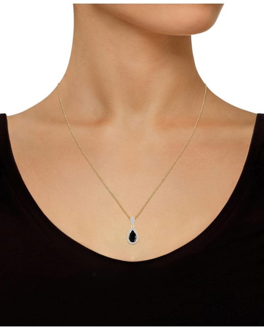 Macy's Metallic Lab Created Blue Sapphire (1 Ct. T.w.