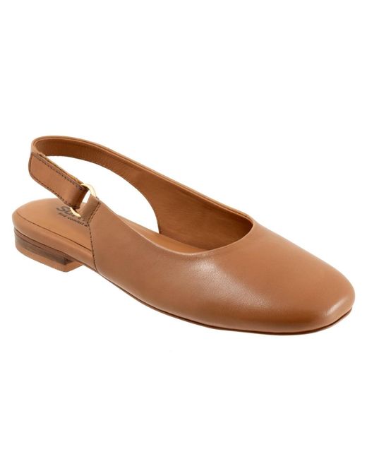 Softwalk® Brown Katy Flat