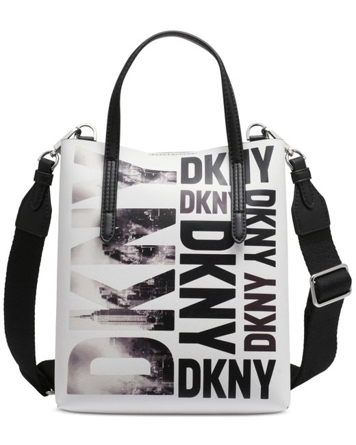 DKNY Black Ines Double Tote