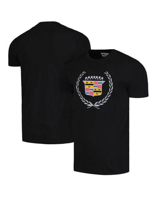 American Needle Black Distressed Cadillac Brass Tacks T-shirt for men