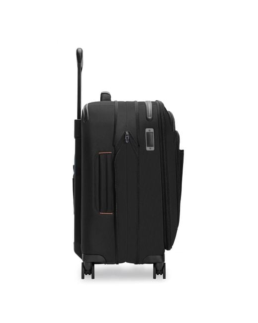 Briggs & Riley Black Global 21" Carry-on Expandable Spinner