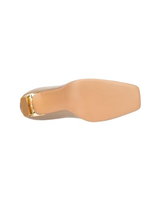 TORGEIS White Chiara Squared Toe Heel Bootie
