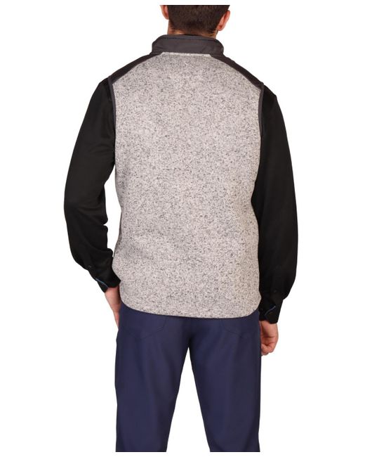 Tailorbyrd Red Full Zip Outerwear Vest for men