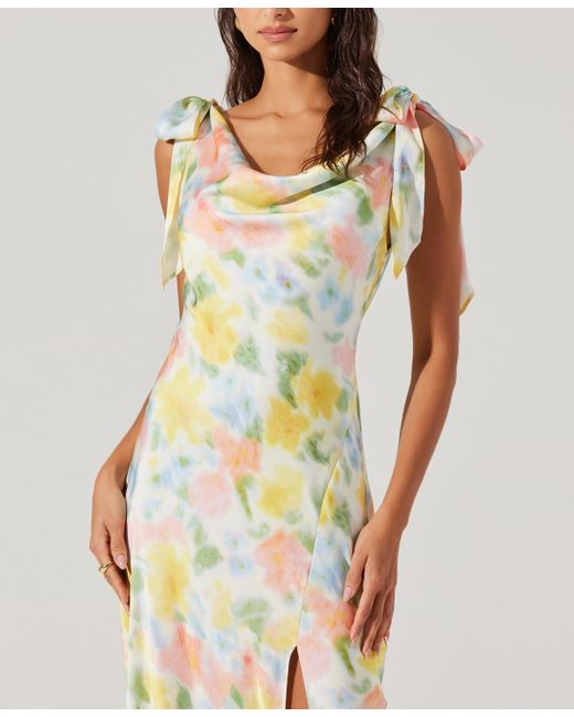 Astr Metallic Allexina Dress