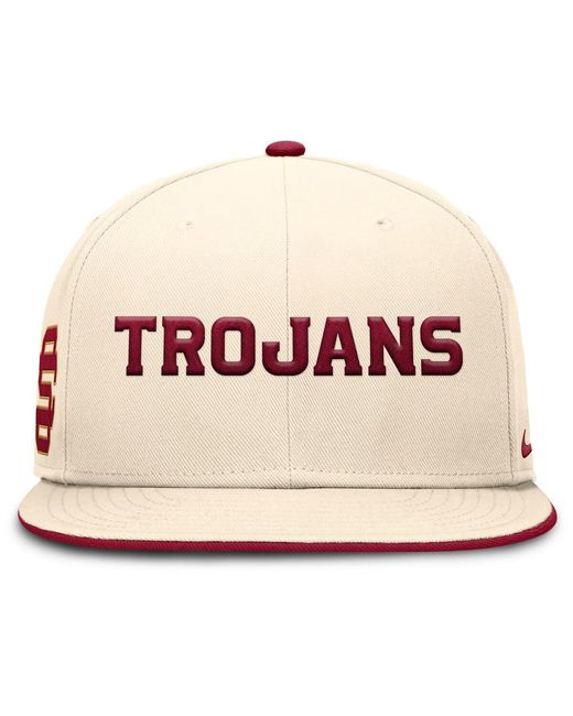 Nike Pink Usc Trojans Primetime True Performance Fitted Hat for men