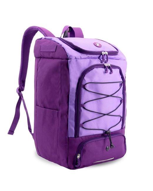 J World Purple Athlete Backpack