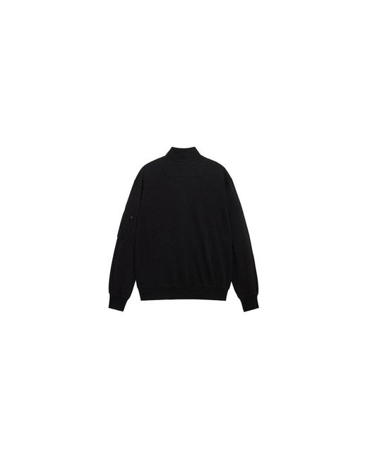 Alpha Industries Black Ma-1 Fleece Jacket for men