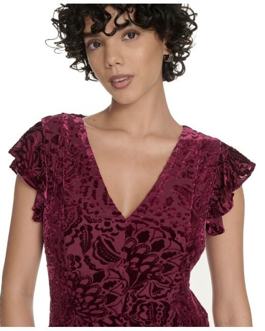 silver lace dress with sleeves A.L.C. Eden Lace Mini Dress in Slate Blue, Size 8 main image 1