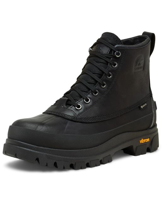 Sorel Black Daystorm Horizon Gtx Round Toe Boots for men