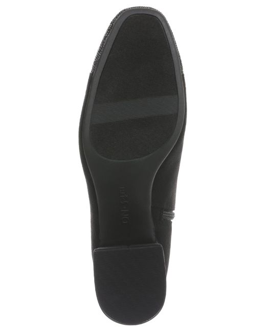 On 34th Black Janette Cap-toe Booties