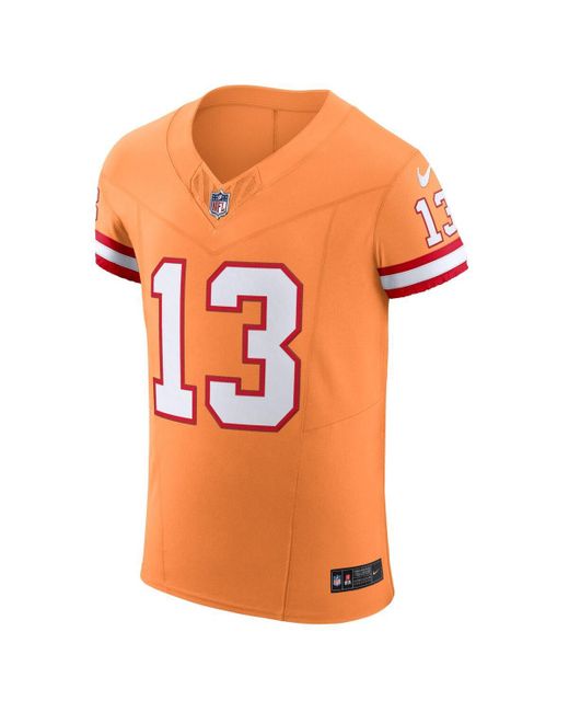 Nike Orange Mike Evans Tampa Bay Buccaneers Alternate Vapor F.u.s.e. Elite Jersey for men
