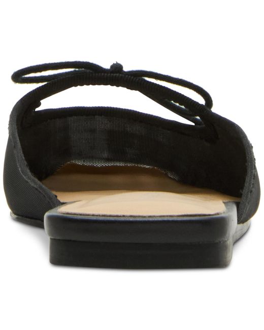 Madden Girl Black Sicily Slip-on Flats