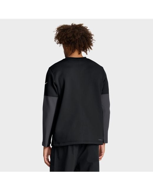 Nike Black Los Angeles Rams Sideline Scripted To Win Performance Long Sleeve T-shirt for men
