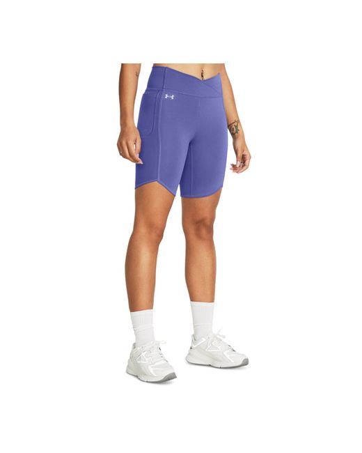 Under Armour Blue Motion Crossover Bike Shorts