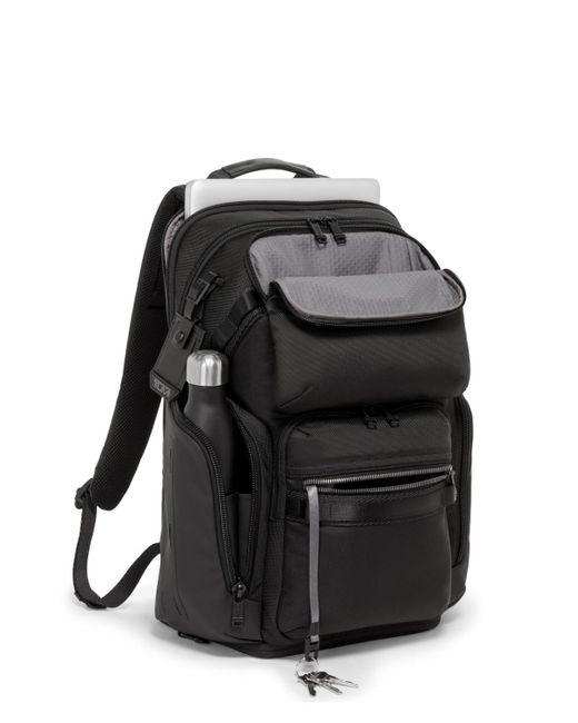 Tumi Black Alpha Bravo Nomadic Backpack