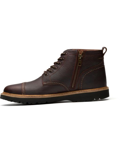 Clarks Brown Collection Weltridge Zip Boots for men